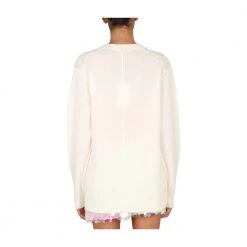 Helmut Lang Cardigans White -dame-cardigans Butikk unnamed file 3132