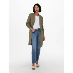 Lysebrun Only Onljade Ls Cardigan Jakke Brown -dame-cardigans Butikk unnamed file 3151