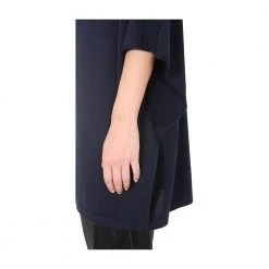 Rick Owens Oversize Fit Cardigan Blue -dame-cardigans Butikk unnamed file 3183