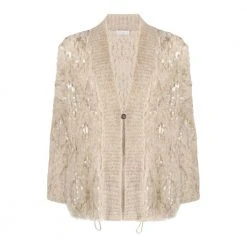 Brunello Cucinelli Cardigan Beige