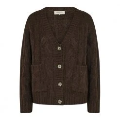 FREEQUENT Cardigans Brown