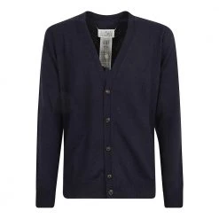 Maison Margiela Cardigans Blue