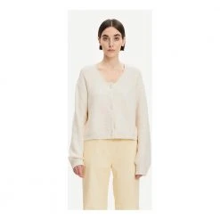 Kremfarget Samsøe Samsøe Toria Scoop Cardigan 13068 Genser Beige 10 Kremfarget Samsøe Samsøe Toria Scoop Cardigan 13068 Genser Beige -dame-cardigans Butikk unnamed file 3268