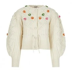 Cream Baum Und Pferdgarten Cristina Cardigan Beige -dame-cardigans Butikk unnamed file 3282