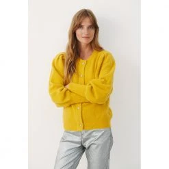 Part Two Cardigans Yellow -dame-cardigans Butikk unnamed file 3313