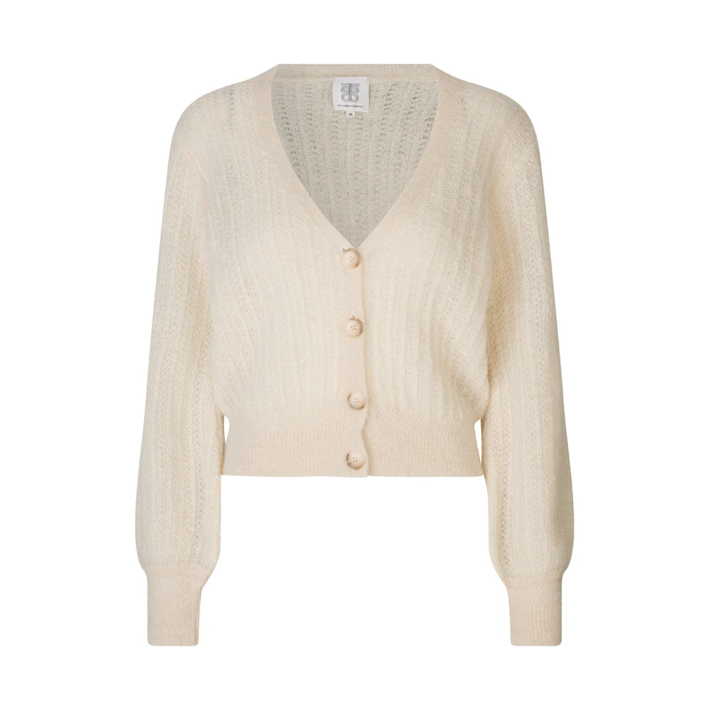 Second Female Cardigan Beige 3 Second Female Cardigan Beige