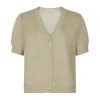 IN FRONT Camille Cardigan Short Sleeve 15033 Beige -dame-cardigans Butikk unnamed file 3335