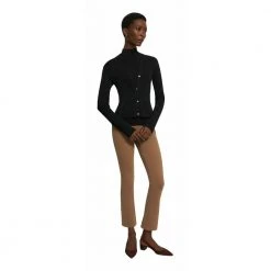 Theory Ribbed Cardigan - Sort Black -dame-cardigans Butikk unnamed file 3338