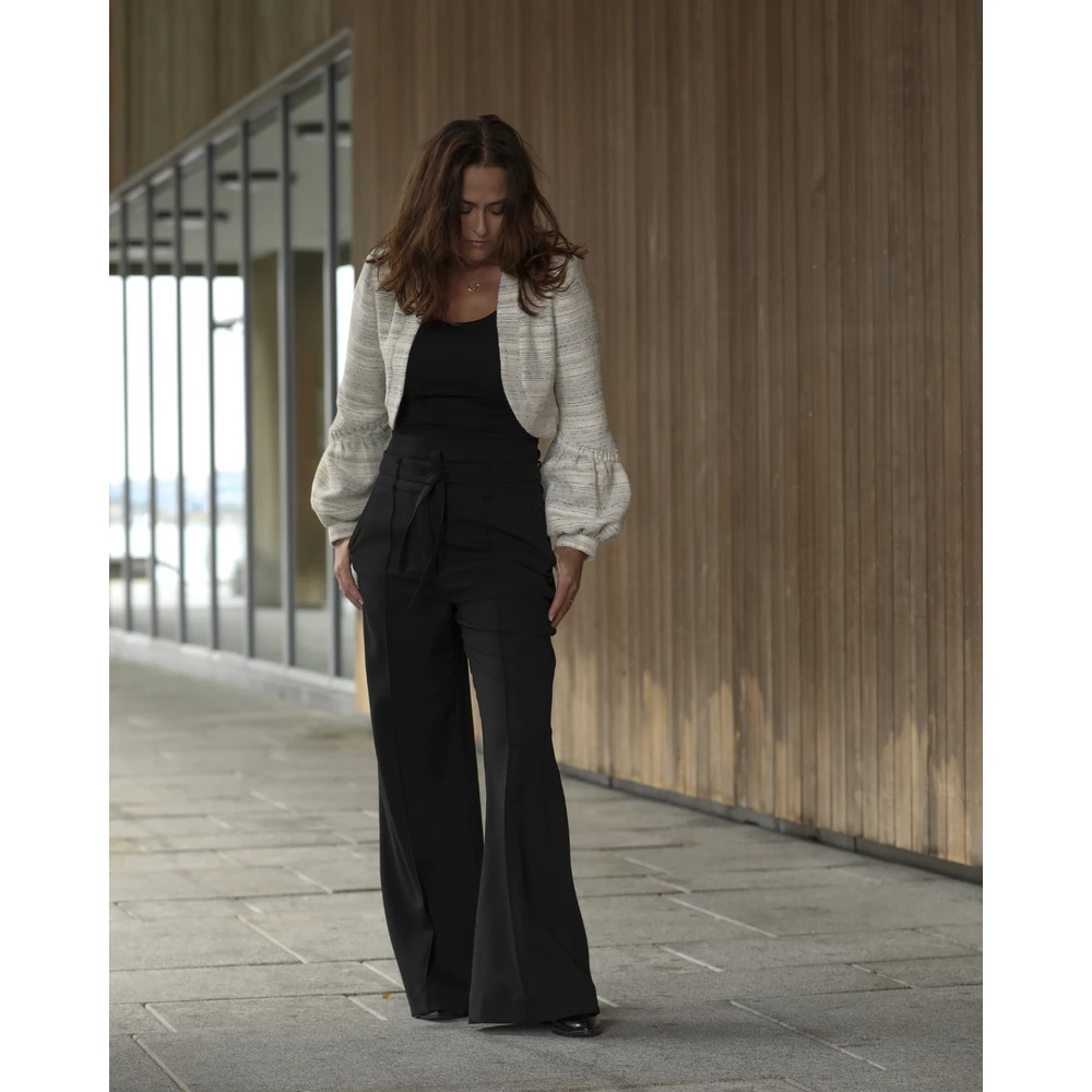 Undorn Adine Cropped Jakke White 4 Undorn Adine Cropped Jakke White - Bilde 2