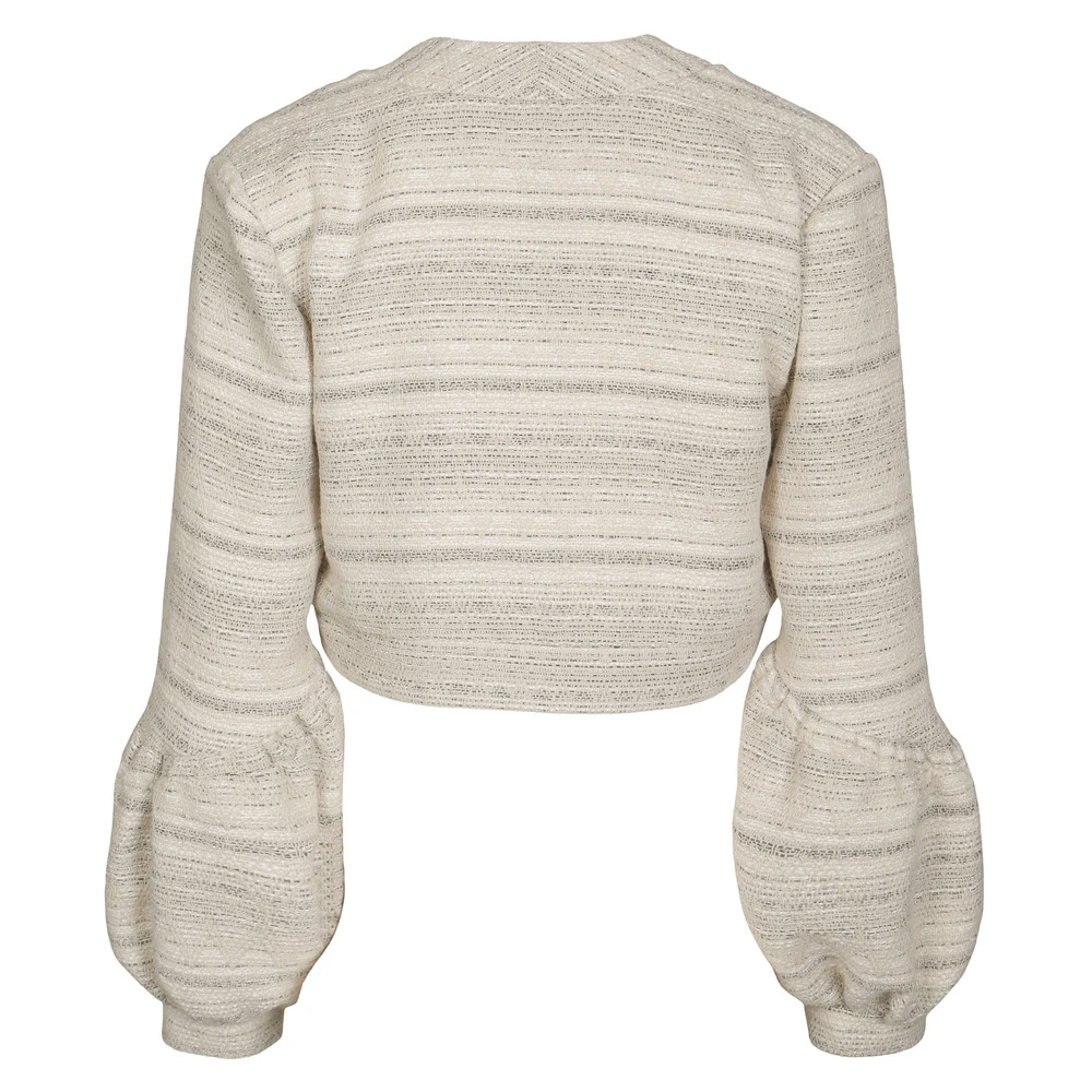 Undorn Adine Cropped Jakke White 5 Undorn Adine Cropped Jakke White - Bilde 3