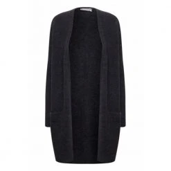 Gråblå Fransa Frsandy Car 1 Cardigan Black -dame-cardigans Butikk unnamed file 3396