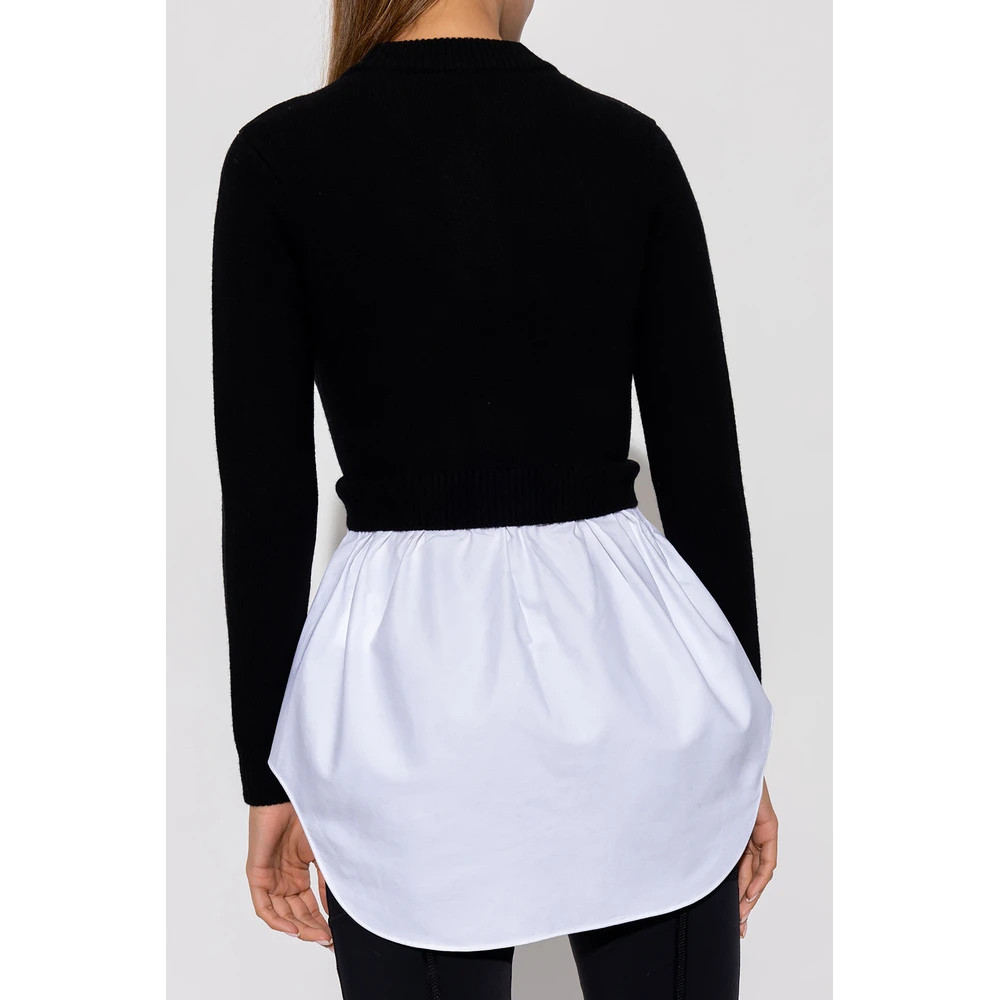 T By Alexander Wang Reversible Cardigan Black 7 T By Alexander Wang Reversible Cardigan Black - Bilde 5