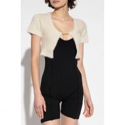 Jacquemus Neve Top Beige -dame-cardigans Butikk unnamed file 3471
