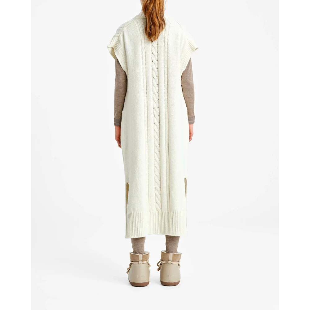 Kremfarget We Norwegians Trysil Long Vest Women Vest White 7 Kremfarget We Norwegians Trysil Long Vest Women Vest White - Bilde 5