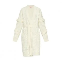 Iceberg Cardigan With Tie Detail Beige -dame-cardigans Butikk unnamed file 3481