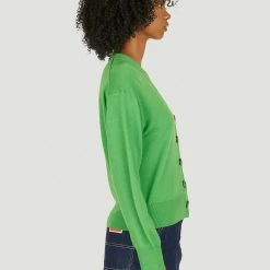 Kenzo Knitwear Green -dame-cardigans Butikk unnamed file 3498