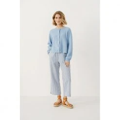 Part Two Ninellpw Cardigan Blue -dame-cardigans Butikk unnamed file 35