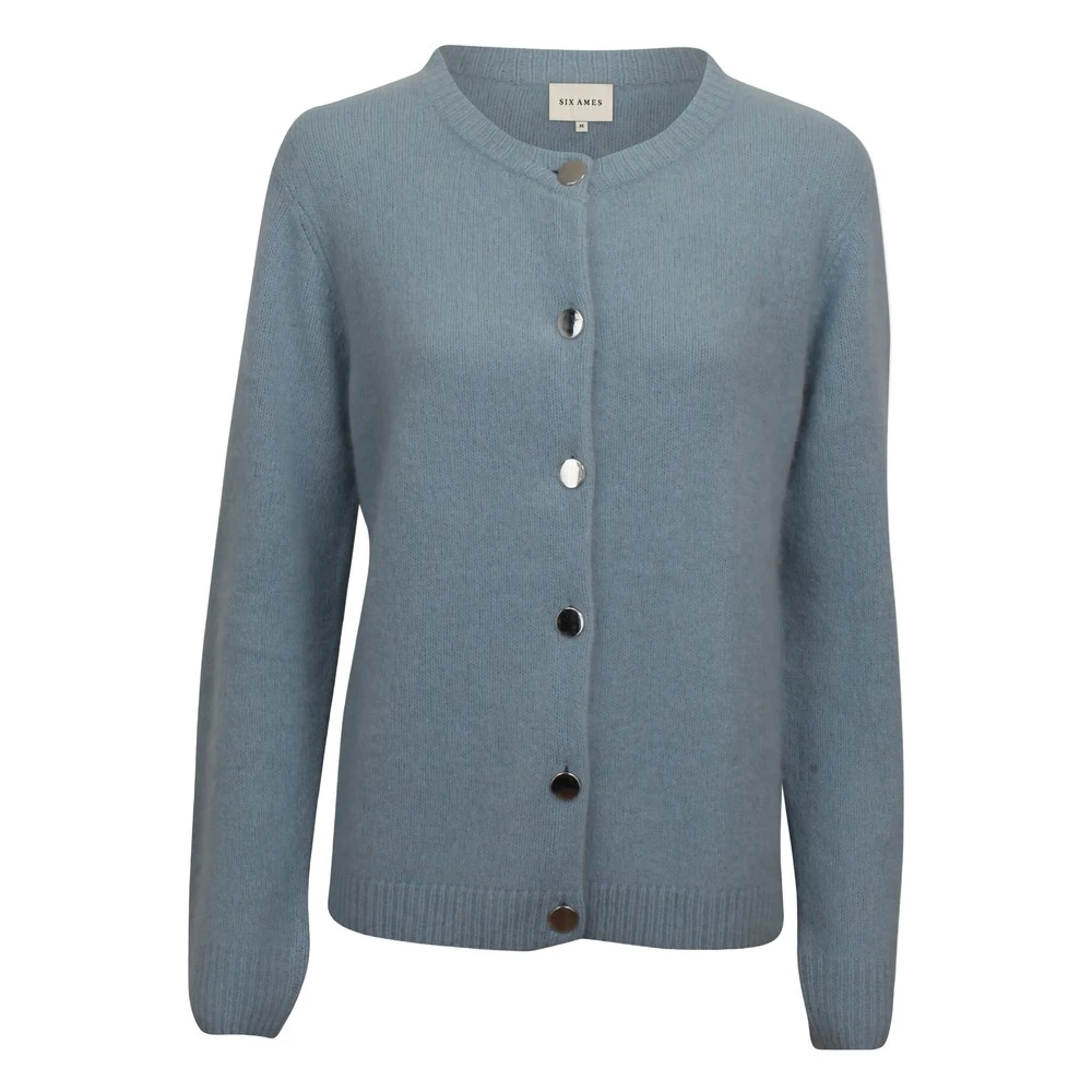 Six Ames Jill Cardigan Blue 3 Six Ames Jill Cardigan Blue
