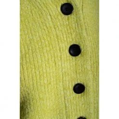 Proenza Schouler Ribbed Cardigan Green 10 Proenza Schouler Ribbed Cardigan Green -dame-cardigans Butikk unnamed file 3538