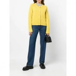 P.A.R.O.S.H. Cardigans Yellow -dame-cardigans Butikk unnamed file 3542