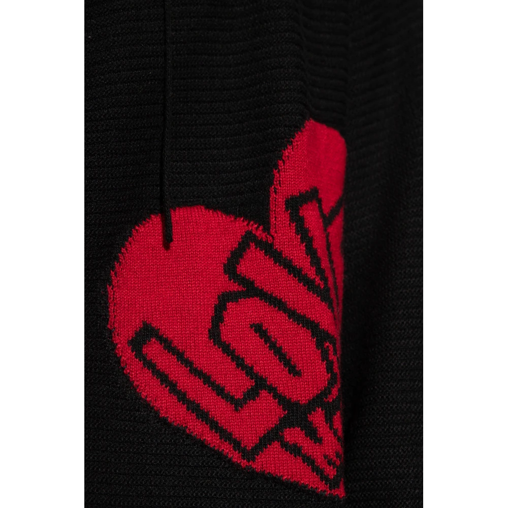 Love Moschino Zip-up Cardigan Black 4 Love Moschino Zip-up Cardigan Black - Bilde 2