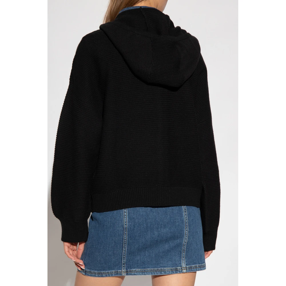 Love Moschino Zip-up Cardigan Black 5 Love Moschino Zip-up Cardigan Black - Bilde 3