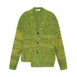 AMBUSH Cardigan Green -dame-cardigans Butikk unnamed file 3573