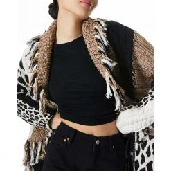 Alice + Olivia Cardigans Brown -dame-cardigans Butikk unnamed file 3598