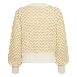 Karen By Simonsen Cattiekb Cardigan Beige -dame-cardigans Butikk unnamed file 3608