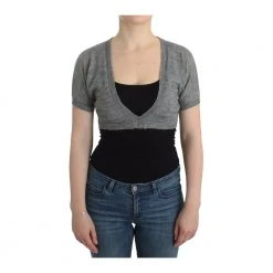 Ermanno Scervino Cardigan Gray -dame-cardigans Butikk unnamed file 3616