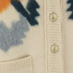 Etro Cardigan With Geometric Patterns White -dame-cardigans Butikk unnamed file 3626