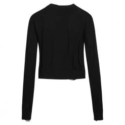 Han Kjøbenhavn Cropped Cardigan Black -dame-cardigans Butikk unnamed file 3645