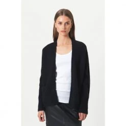 Second Female Brook Knit Short Cardigan Genser Black -dame-cardigans Butikk unnamed file 366