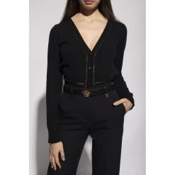 Versace Cashmere Cardigan Black -dame-cardigans Butikk unnamed file 3662