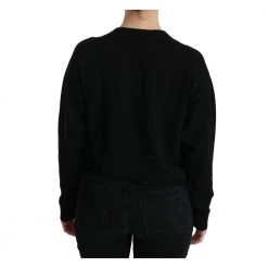 Dolce & Gabbana Cardigan Genser Black -dame-cardigans Butikk unnamed file 3666