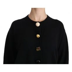 Dolce & Gabbana Cardigan Genser Black -dame-cardigans Butikk unnamed file 3669