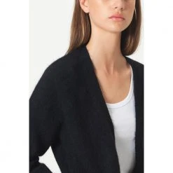 Second Female Brook Knit Short Cardigan Genser Black -dame-cardigans Butikk unnamed file 367