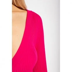 Versace Ribbed Cardigan Pink -dame-cardigans Butikk unnamed file 3684