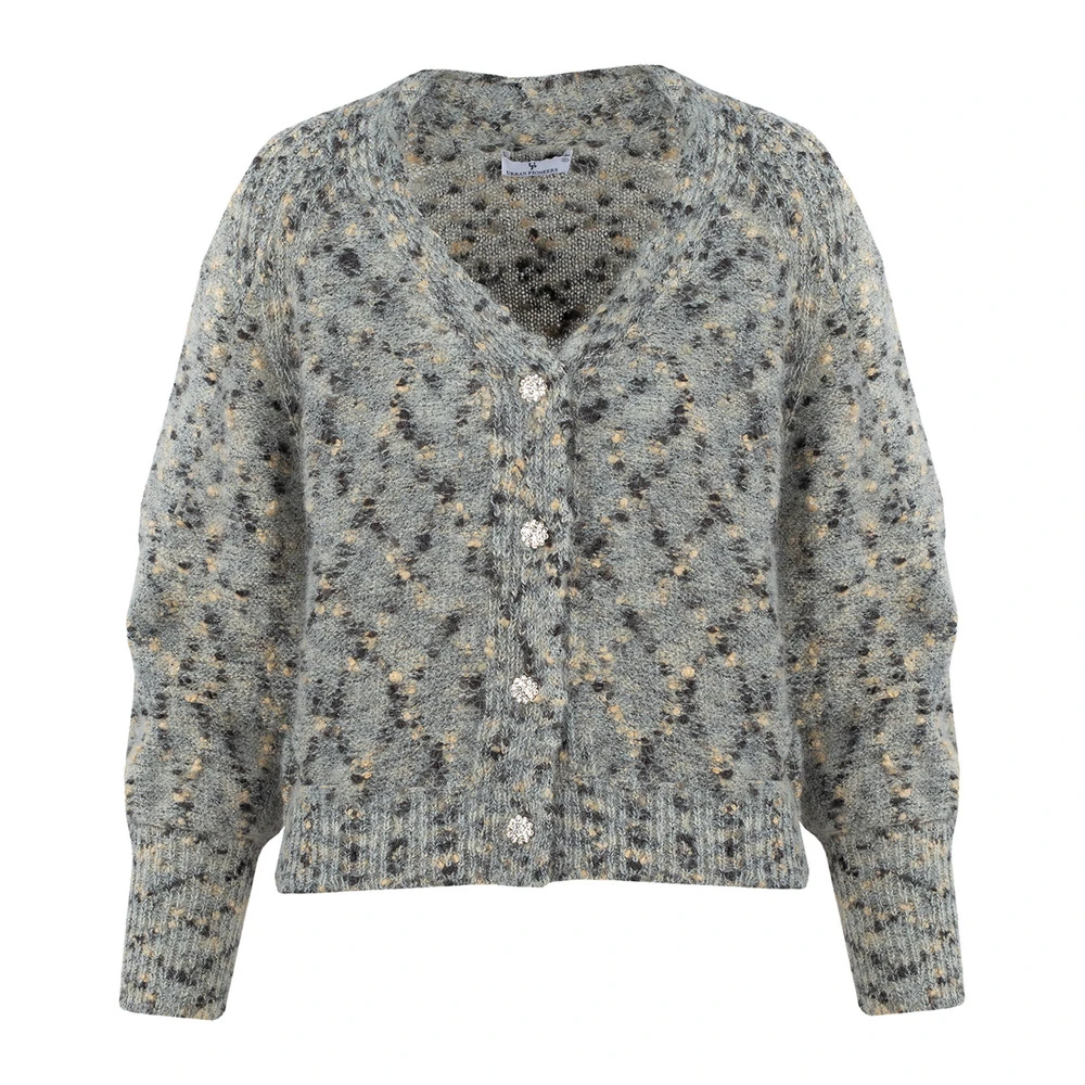 Urban Pioneers Joanna Cardigan Gray 4 Urban Pioneers Joanna Cardigan Gray - Bilde 2