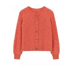 Oransje Gustav River Cardigan Klær Orange