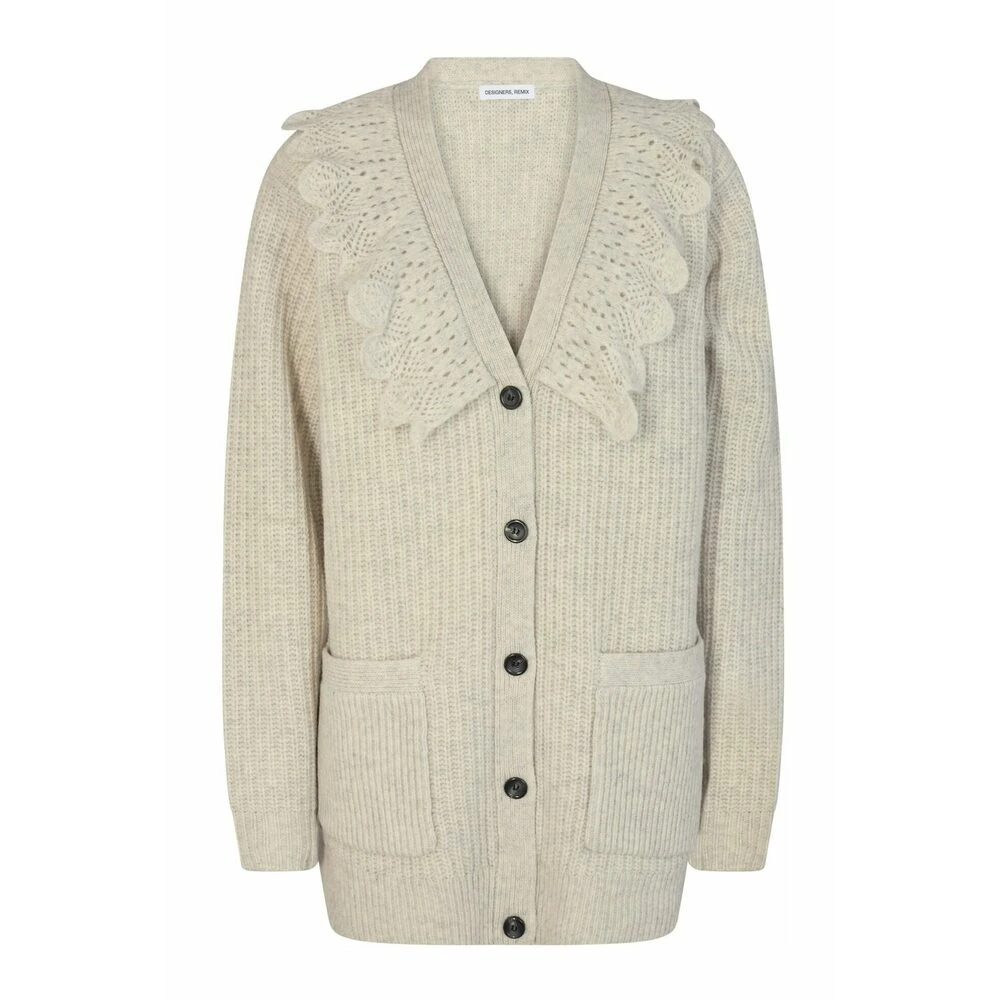 Designers Remix Carmen Cardigan Dress Gray 3 Designers Remix Carmen Cardigan Dress Gray