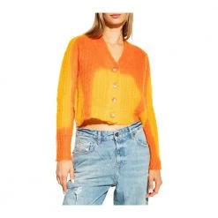 Diesel M-ILLY Cardigan Orange -dame-cardigans Butikk unnamed file 3809