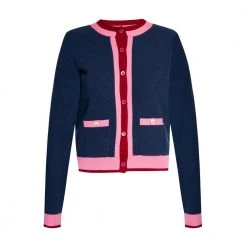 Kate Spade Cashmere Cardigan Blue 9 Kate Spade Cashmere Cardigan Blue -dame-cardigans Butikk unnamed file 3814