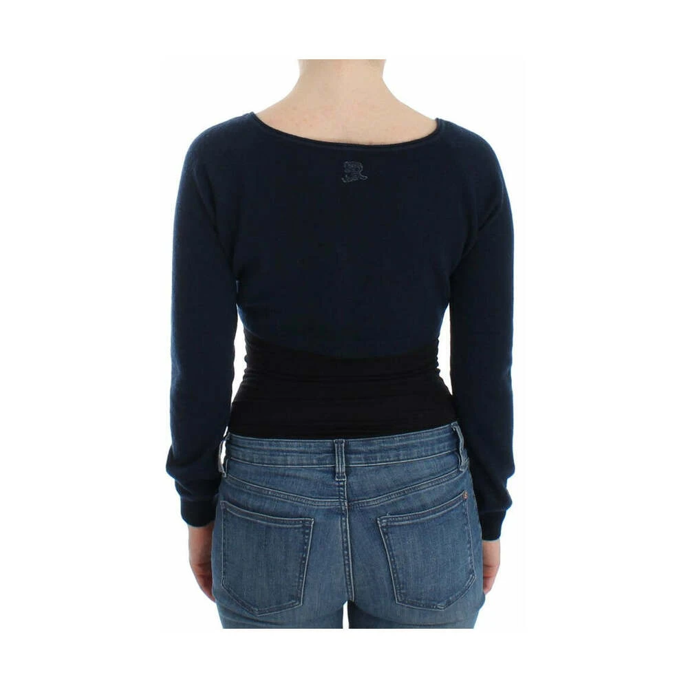 Ermanno Scervino Cardigan Blue 5 Ermanno Scervino Cardigan Blue - Bilde 3