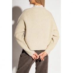 See By Chloé Relaxed-fitting Cardigan Beige -dame-cardigans Butikk unnamed file 3863