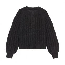 Ganni Cardigans Black -dame-cardigans Butikk unnamed file 387