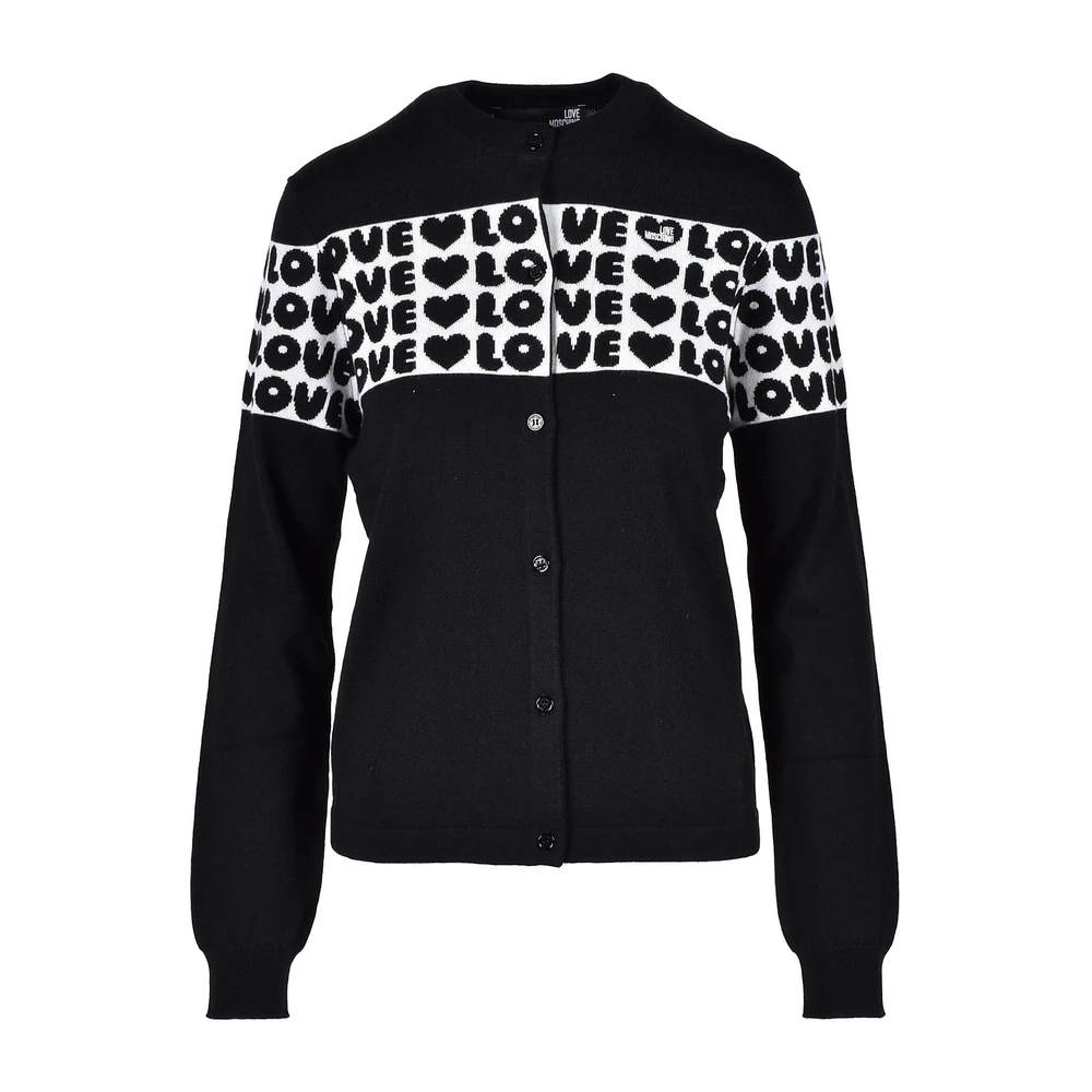Love Moschino Cardigan Black 4 Love Moschino Cardigan Black - Bilde 2