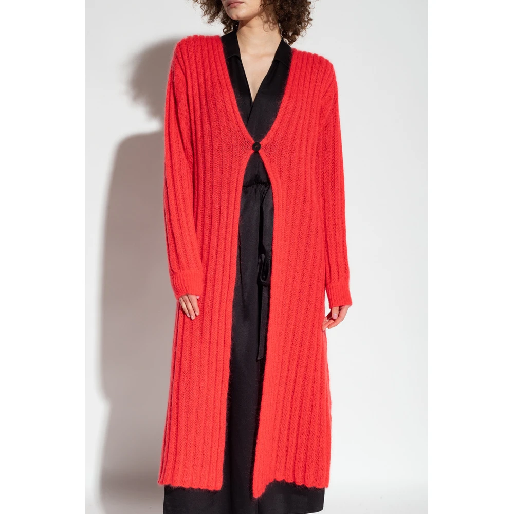Forte Forte Long Cardigan Red 7 Forte Forte Long Cardigan Red - Bilde 5