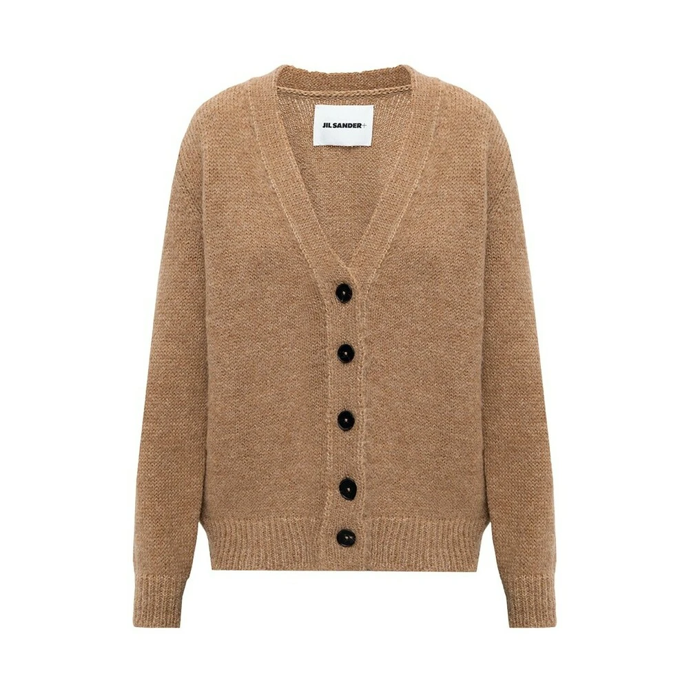 Jil Sander Wool Cardigan Brown 3 Jil Sander Wool Cardigan Brown