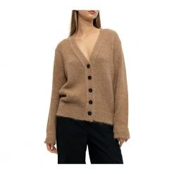 Jil Sander Wool Cardigan Brown 11 Jil Sander Wool Cardigan Brown -dame-cardigans Butikk unnamed file 3896